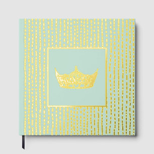 Foil Pageant Crown Photo Scrapbook text on spine  Guest Book