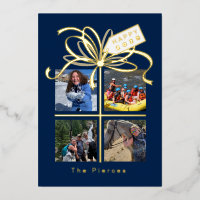 Foil Photo Holiday Card