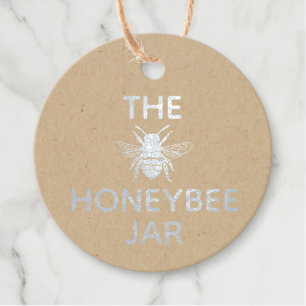 Foil Price Tag - Personalised Logo Business