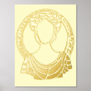 FOIL PRINT POSTER ART AN DESIGN STYLES