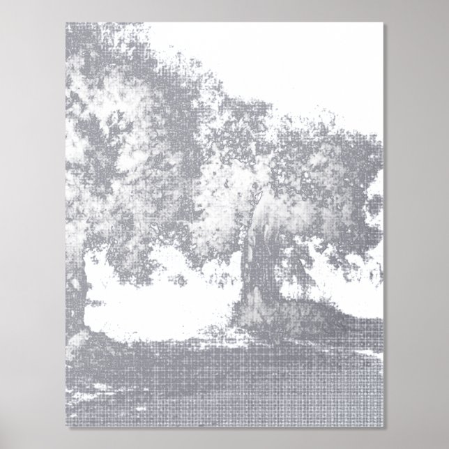 FOIL PRINT POSTER ART AND DESIGN STYLE  (Front)