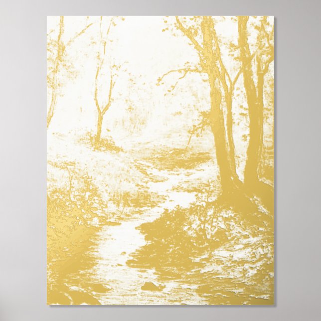 FOIL PRINT POSTER ART AND DESIGN  STYLES  (Front)