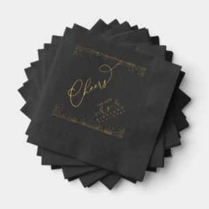 Foil Stamped Napkins