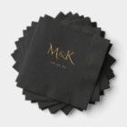 Foil Stamped Napkins