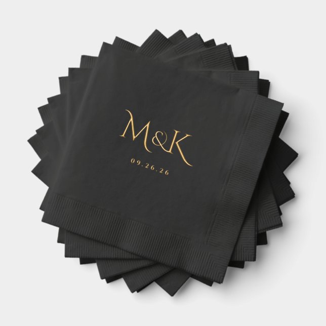 Foil Stamped Napkins (Insitu (Stacked))