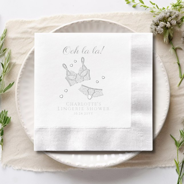 Foil Stamped Napkins (Creator Uploaded)