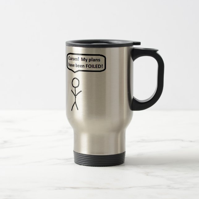 Foiled! Travel Mug (Right)