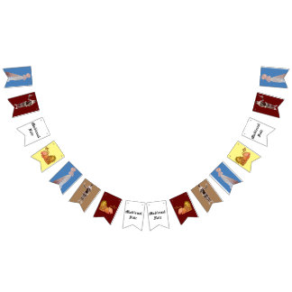 Foire médiévale Chevaliers et Drapeaux de Bund Dam