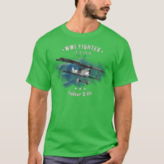 Fokker WWI Fighter aircraft T-Shirt