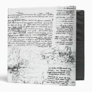 Fol.145v-a, page from Da Vinci's notebook Binder