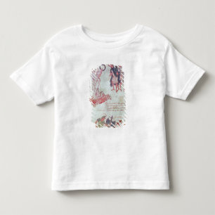 Fol.15.083 from the Psychomachia by Prudentius Toddler T-shirt