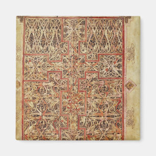 Fol.220 Carpet page, from the Lichfield Magnet