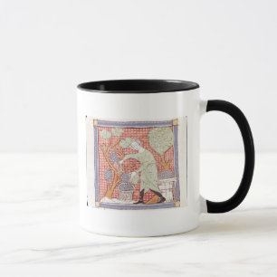 Fol.59r September: The Harvest Mug