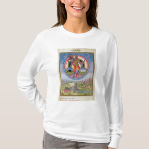 Fol.7v The Planet Mars, from 'De Sphaera', 1470 T-Shirt