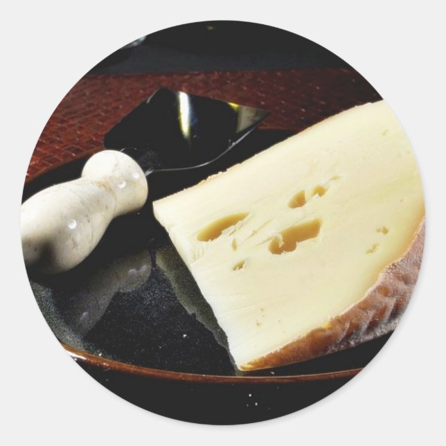 Fol Epi Cheese Classic Round Sticker (Front)