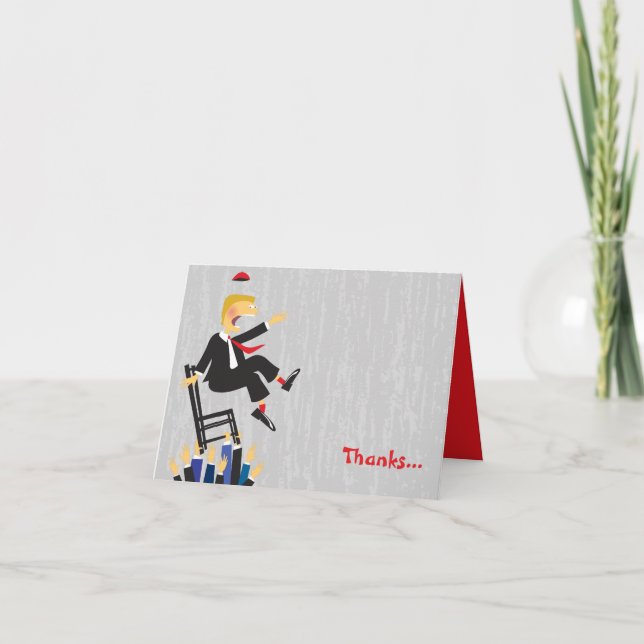 Fold over thank you card (Front)