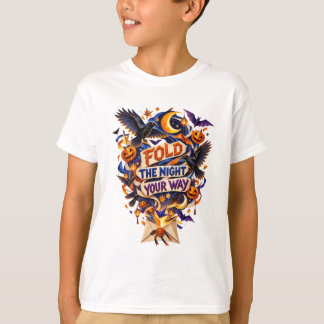 Fold the Night Your Way Origami T-Shirt
