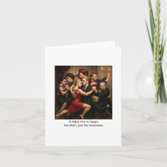 Folded Announcement Card (Front)