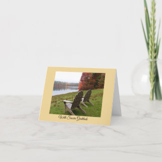 Folded Announcement Card