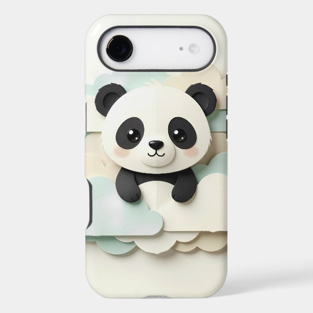 Folded Baby Panda | Cute Origami  (Back)