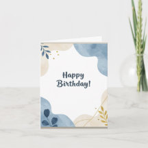 Folded Birthday Card
