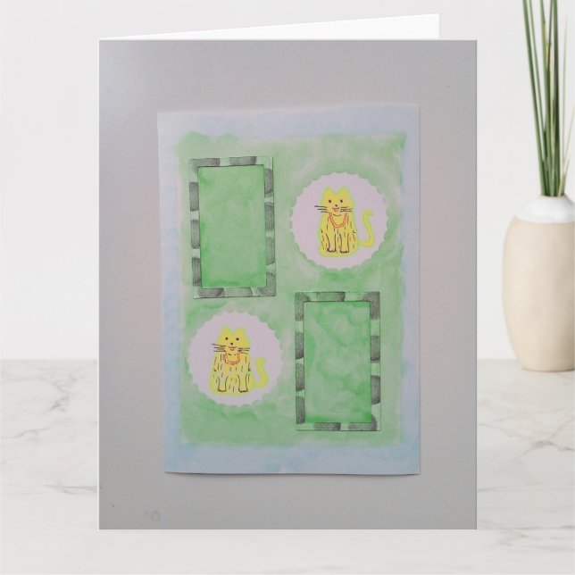 Folded birthday card (Front)