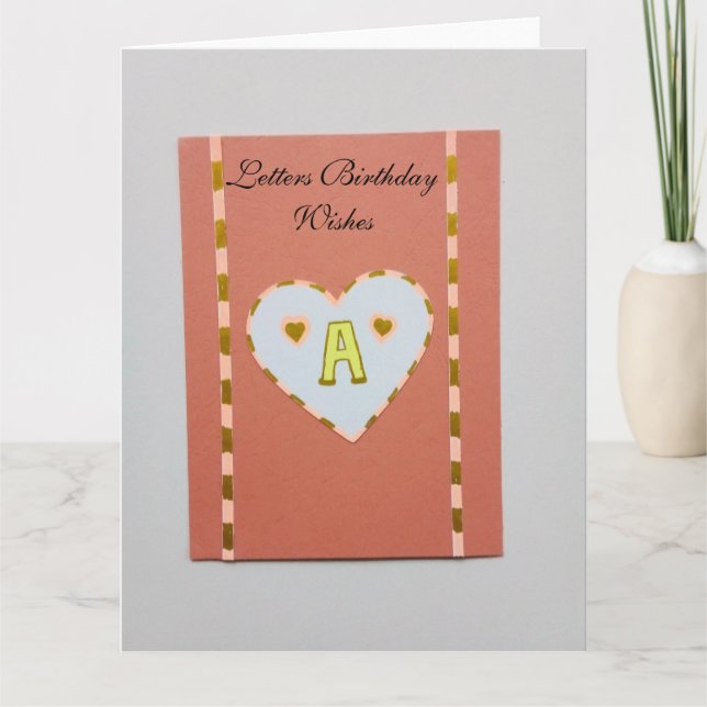 Folded Birthday Card (Front)
