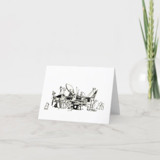 Folded Blank Card