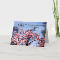 Folded BLANK Greeting for All Occasions