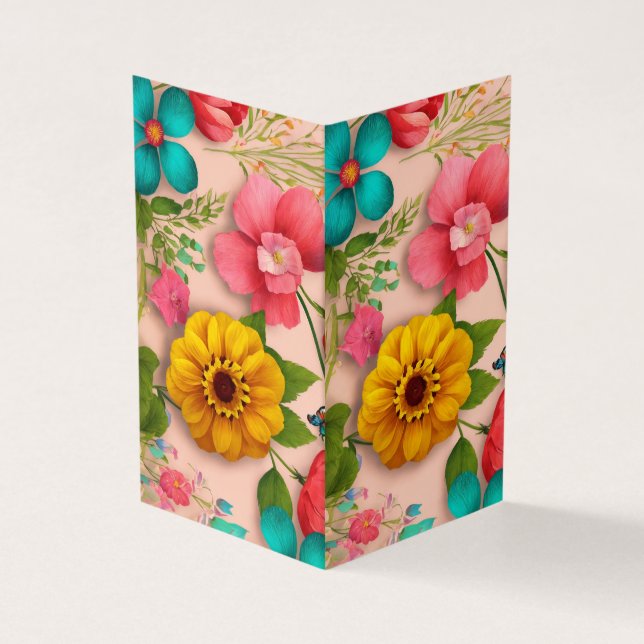 Folded Business Card (Outside)