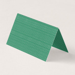 Folded Business Card