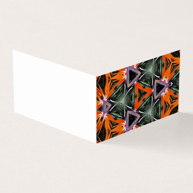 Folded Business Card (Outside)