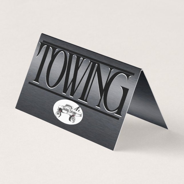 Folded Business Card (Back)