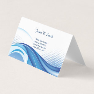 Folded Business Card