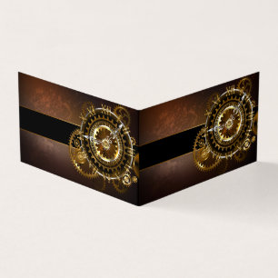 Folded Business Card