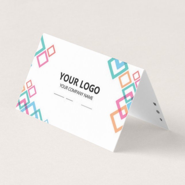 Folded Business Card (Front)