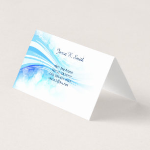 Folded Business Card