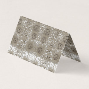 Folded Business Card