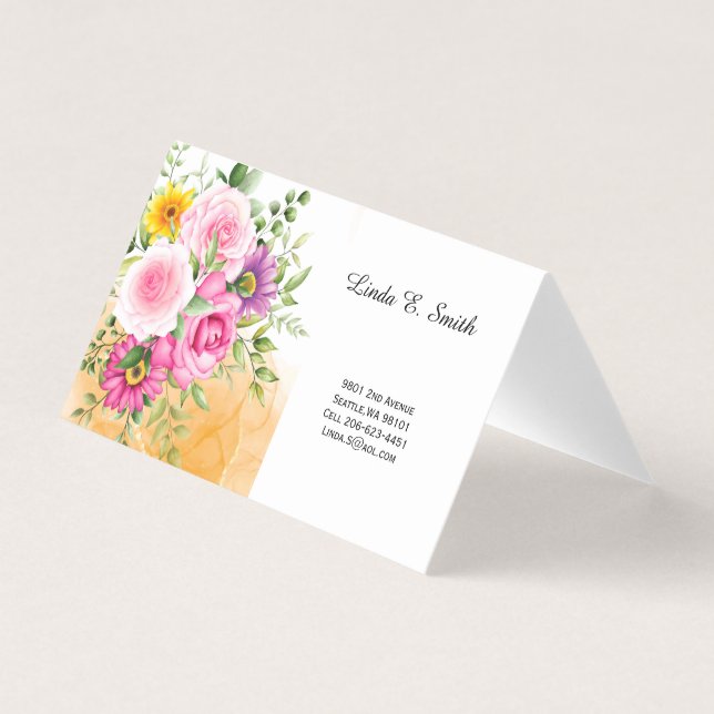 Folded Business Card (Front)