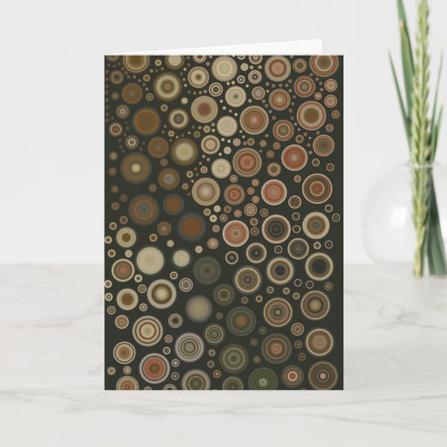 Folded Card 16th Century Portrait Paint Twirl (Front)