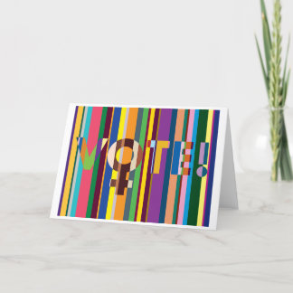 Folded Card - "Women Will Decide" (VOTE!)