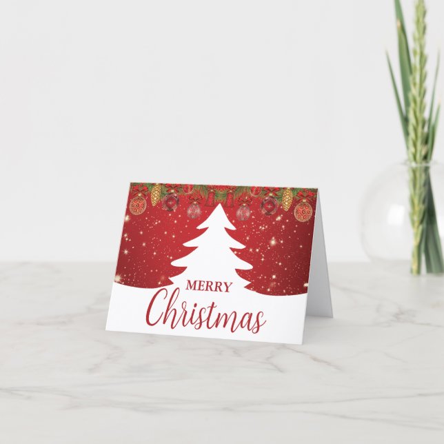 Folded Christmas Card (Front)