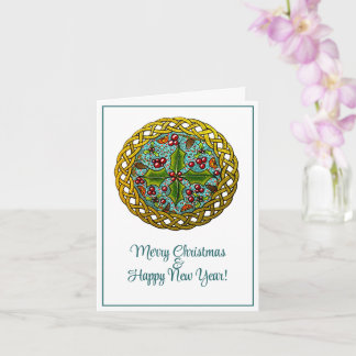Folded Christmas Card printed from original art