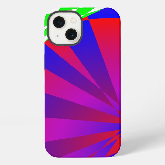 Folded Dimensions iPhone Case (Back)
