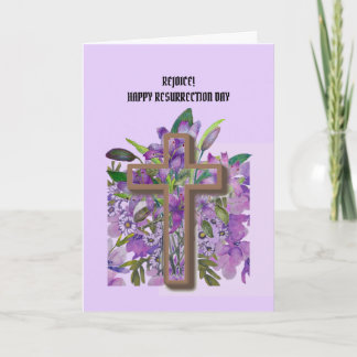 Folded Easter Greeting Card