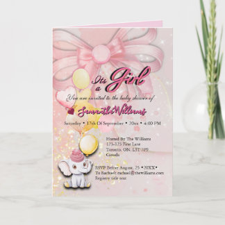 Folded Elephant Card