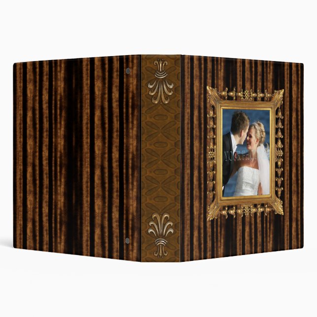 Folded Fabric Photo Binder (Background)
