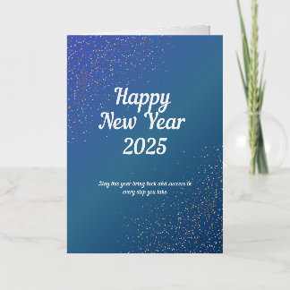 Folded Foil Greeting Card