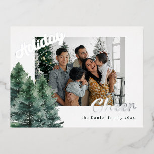 Folded Foil Greeting Card