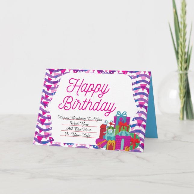Folded Greeting Card (Front)